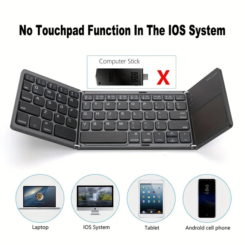 Foldable Bluetooth Keyboard